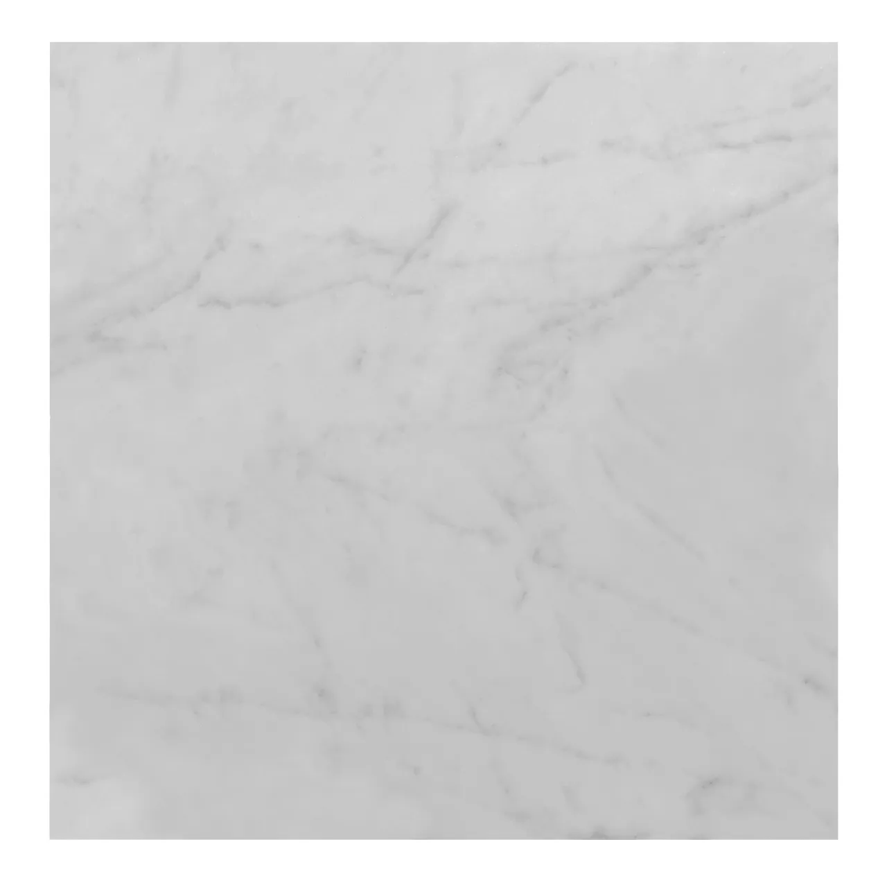 Carrara White Italian Marble 12" x 12" Tile Polished