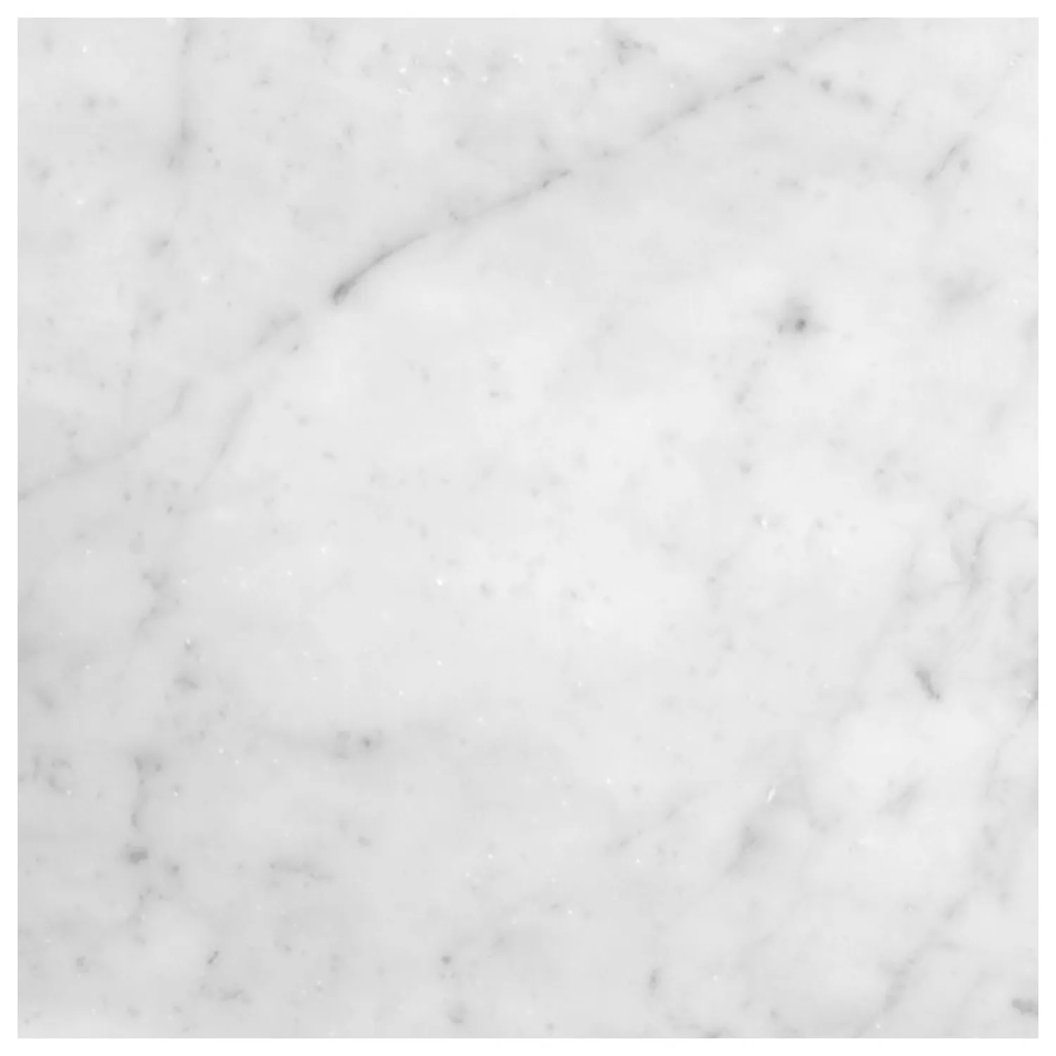 Carrara White Italian Marble 36" x 36" Tile Polished