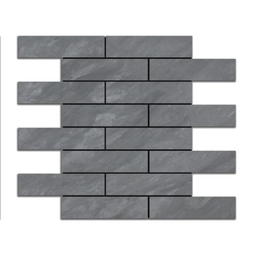 Bardiglio Gray Marble 3x12 Marble Tile Honed
