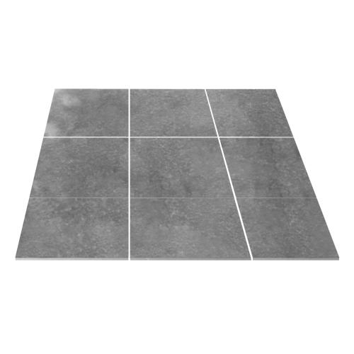 Bardiglio Gray Marble 4x4 Marble Tile Polished