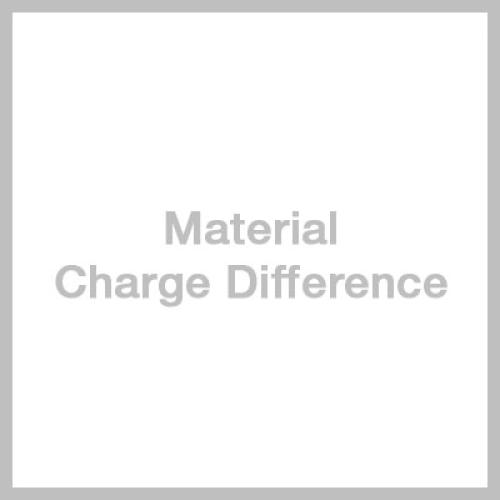 Material Charge Difference