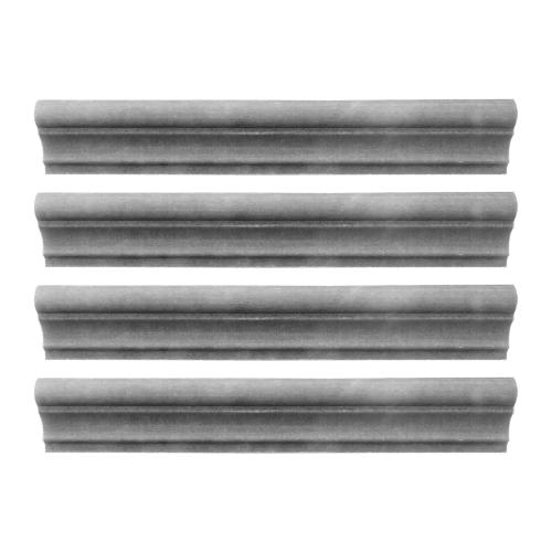Bardiglio Gray Marble Crown Molding Honed