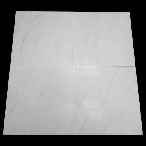 18x18 Bianco Dolomite Marble Tile  Honed